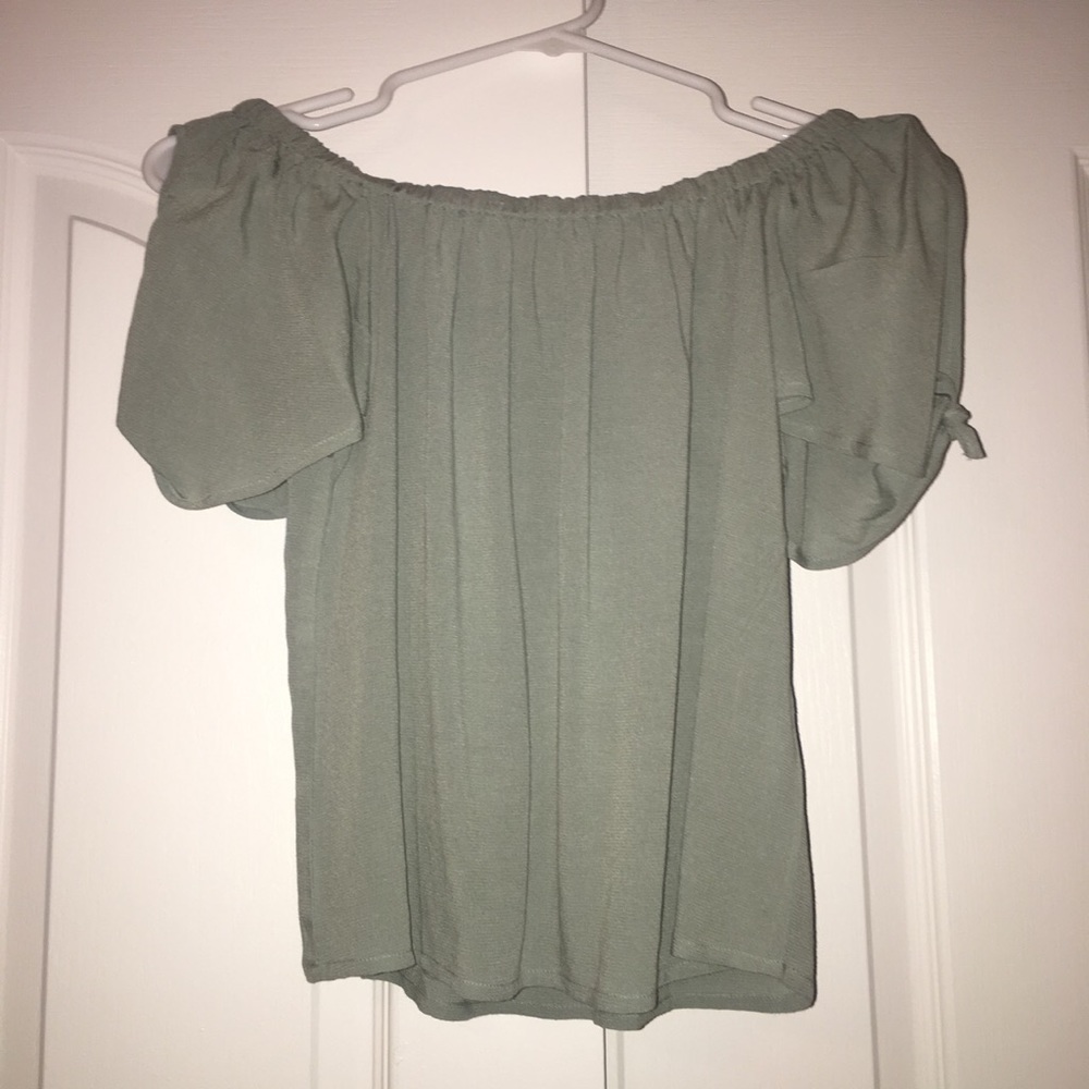 off the shoulder top